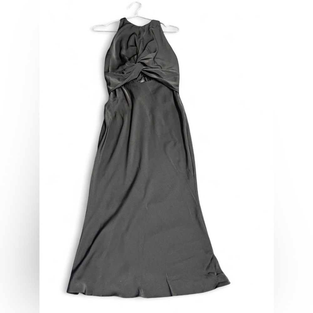 ASOS-Elegant black Satin Women's Dress